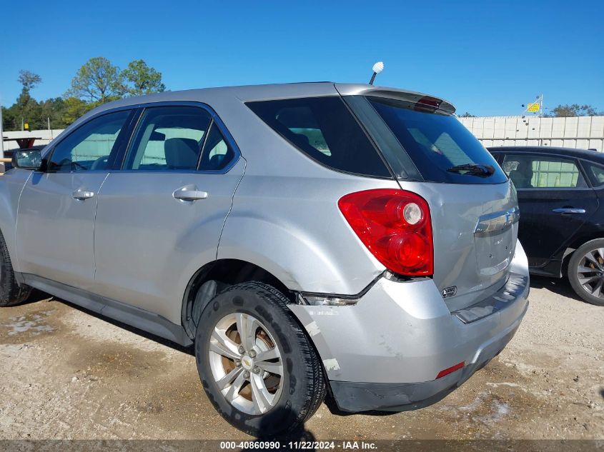 2012 Chevrolet Equinox Ls VIN: 2GNALBEK6C1338441 Lot: 40860990