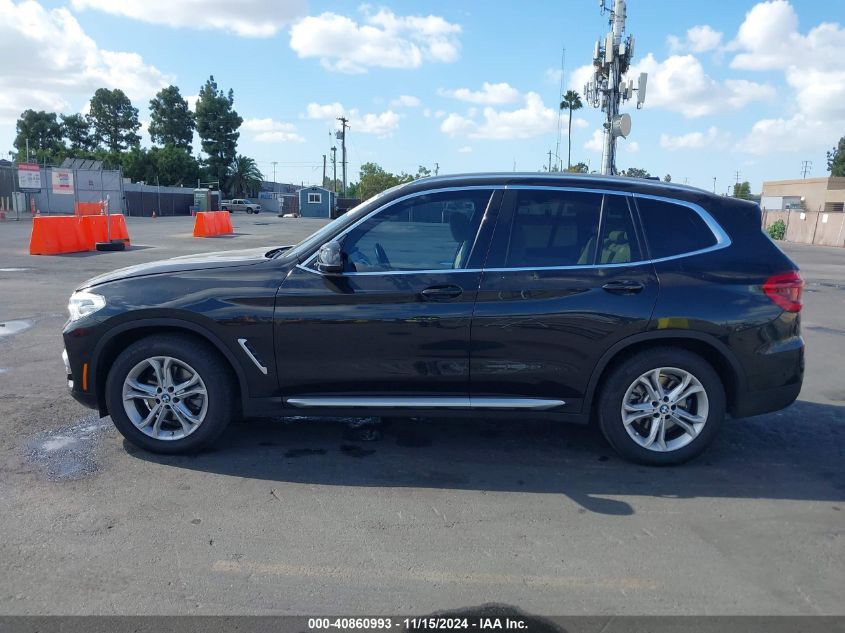 2021 BMW X3 xDrive30I VIN: 5UXTY5C05M9H95290 Lot: 40860993