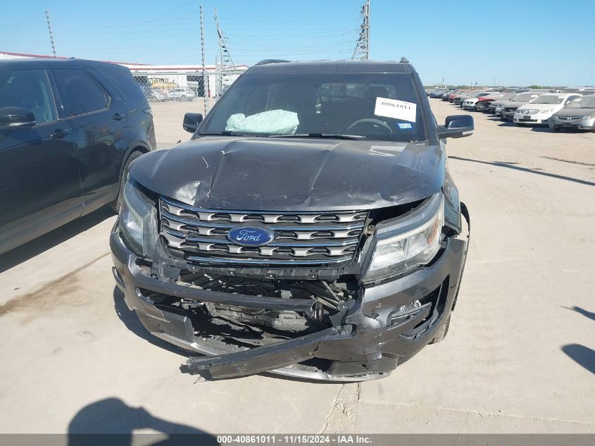 2017 Ford Explorer Xlt VIN: 1FM5K7D81HGB62923 Lot: 40861011