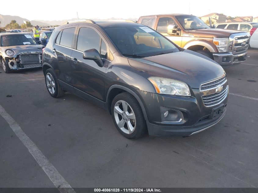 VIN 3GNCJMSBXGL172363 2016 Chevrolet Trax, Ltz no.1