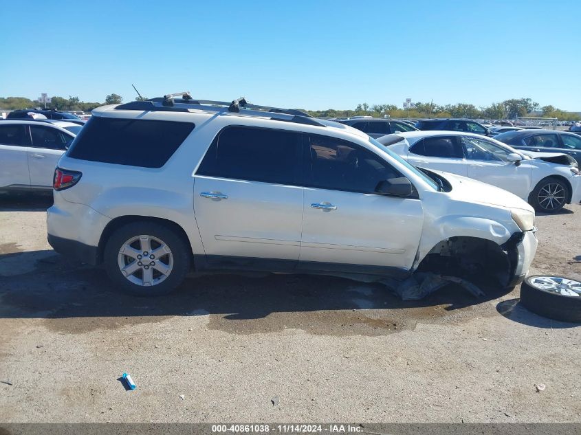 2013 GMC Acadia Sle VIN: 1GKKRPKD1DJ165969 Lot: 40861038