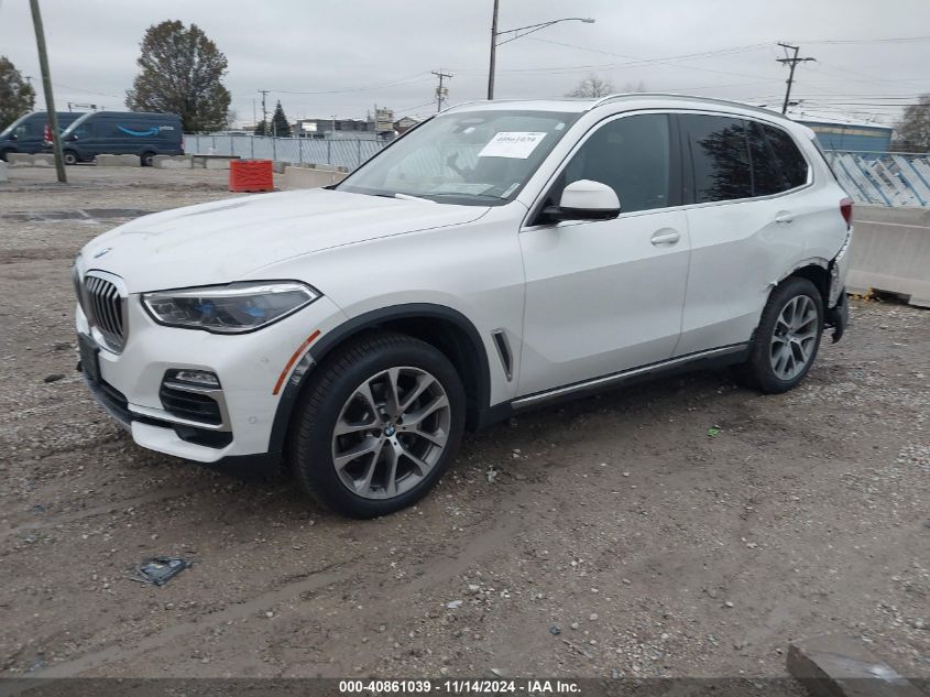 VIN 5UXCR6C07L9B02379 2020 BMW X5, Xdrive40I no.2