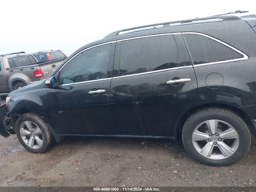 VIN 2HNYD2H33DH504670 2013 Acura MDX, Technology Pa... no.14