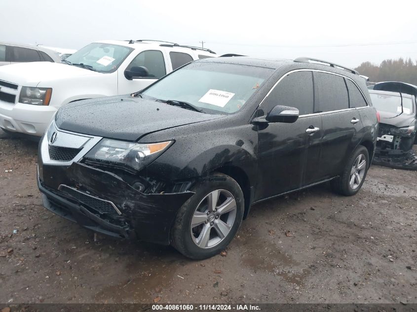 VIN 2HNYD2H33DH504670 2013 Acura MDX, Technology Pa... no.2