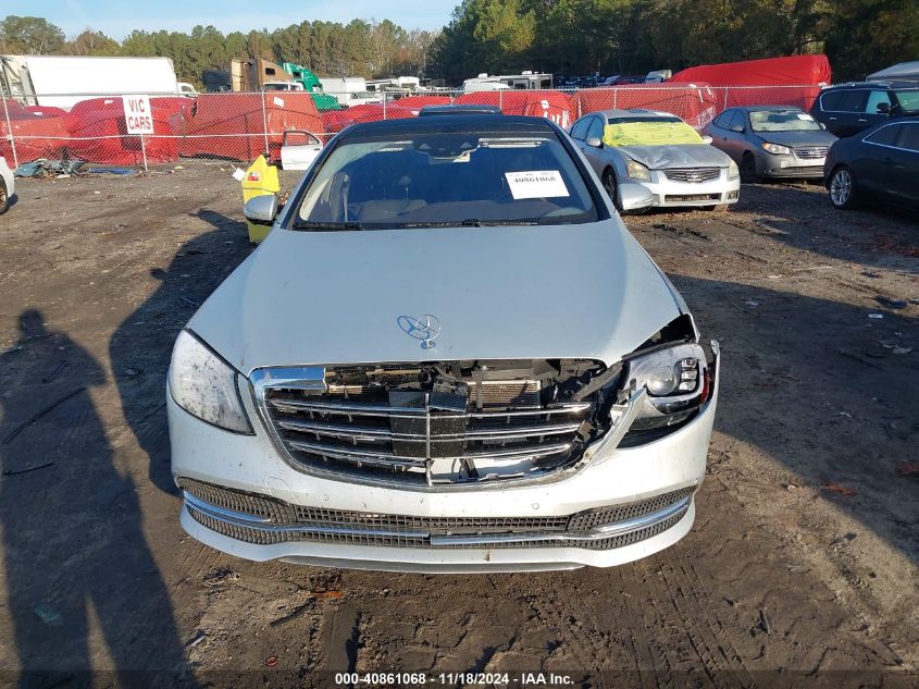 2019 Mercedes-Benz S VIN: WDDUG8DB2KA445284 Lot: 40861068