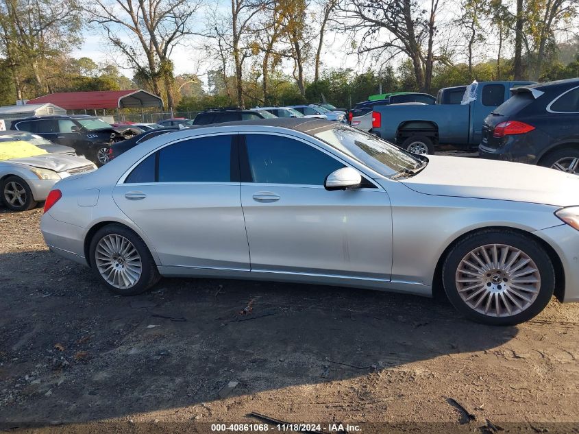 2019 Mercedes-Benz S VIN: WDDUG8DB2KA445284 Lot: 40861068