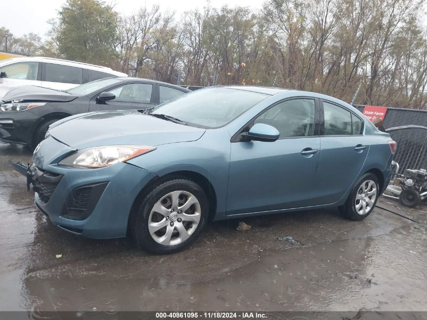 2011 Mazda 3 I VIN: JM1BL1UF2B1494606 Lot: 40861095