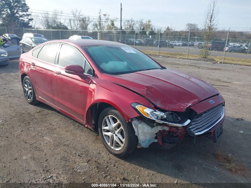 VIN 3FA6P0HR8DR123324 2013 Ford Fusion, SE no.1