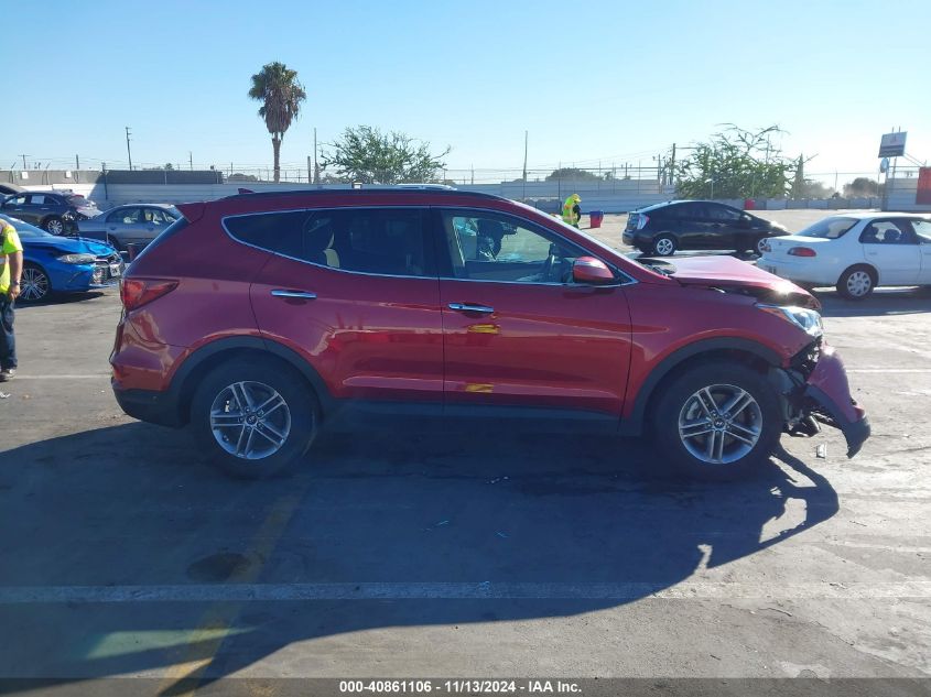 2018 Hyundai Santa Fe Sport 2.4L VIN: 5XYZU3LB0JG507003 Lot: 40861106