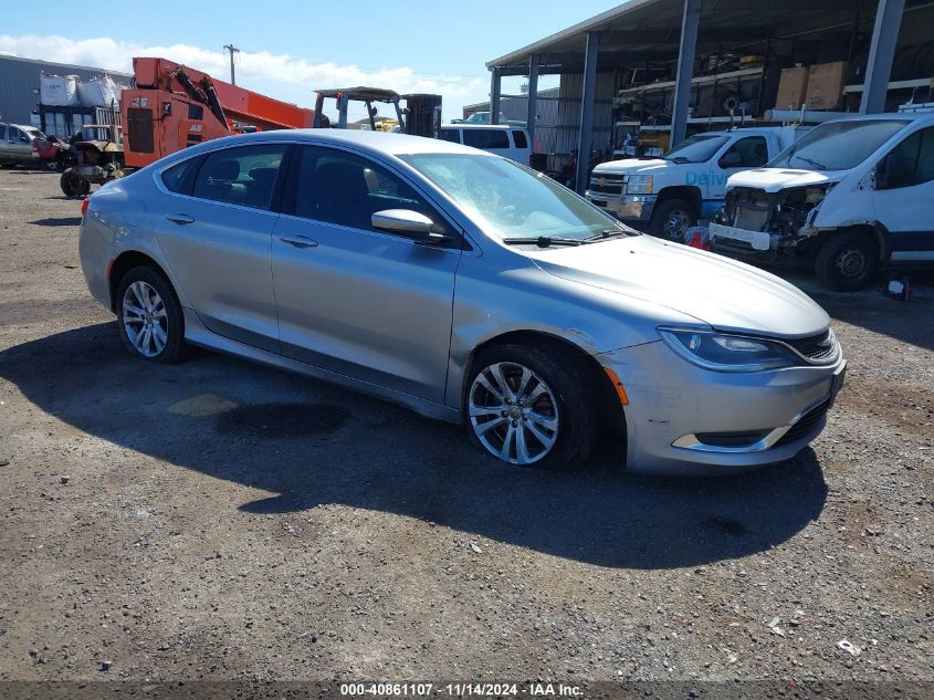 VIN 1C3CCCAB7FN748833 2015 CHRYSLER 200 no.1