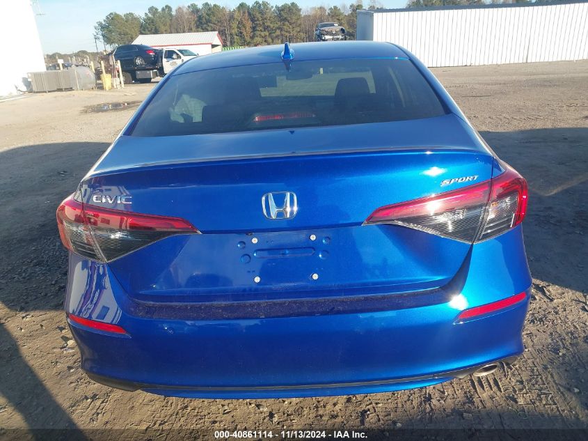 2022 Honda Civic Sport VIN: 2HGFE2F53NH607525 Lot: 40861114