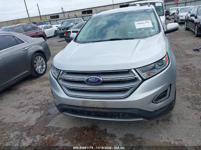 2017 Ford Edge Sel VIN: 2FMPK3J96HBB03923 Lot: 40861175