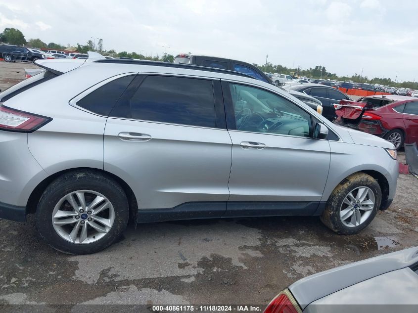 2017 Ford Edge Sel VIN: 2FMPK3J96HBB03923 Lot: 40861175