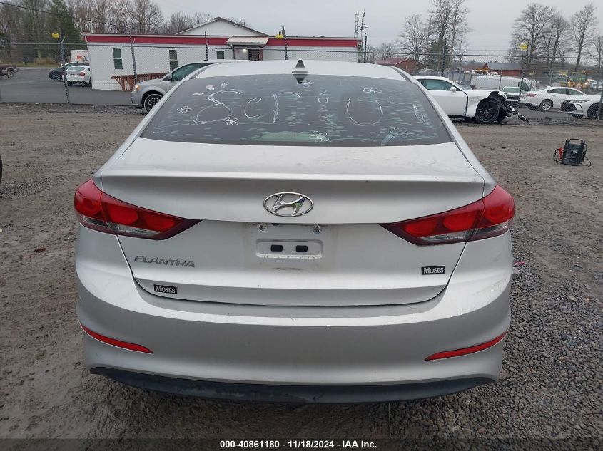 2017 Hyundai Elantra Value Edition VIN: 5NPD84LF6HH192542 Lot: 40861180