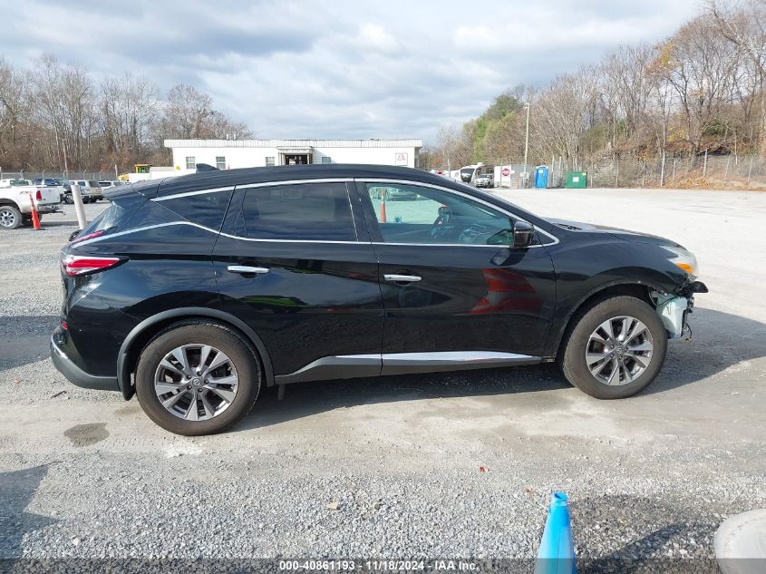 2016 Nissan Murano Sv VIN: 5N1AZ2MH5GN144786 Lot: 40861193