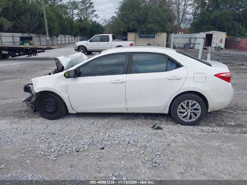 2017 Toyota Corolla Le VIN: 2T1BURHE5HC950874 Lot: 40861219