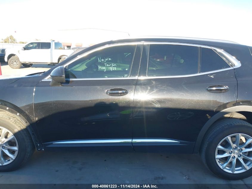 2021 Buick Envision Fwd Preferred VIN: LRBAZLR40MD164993 Lot: 40861223