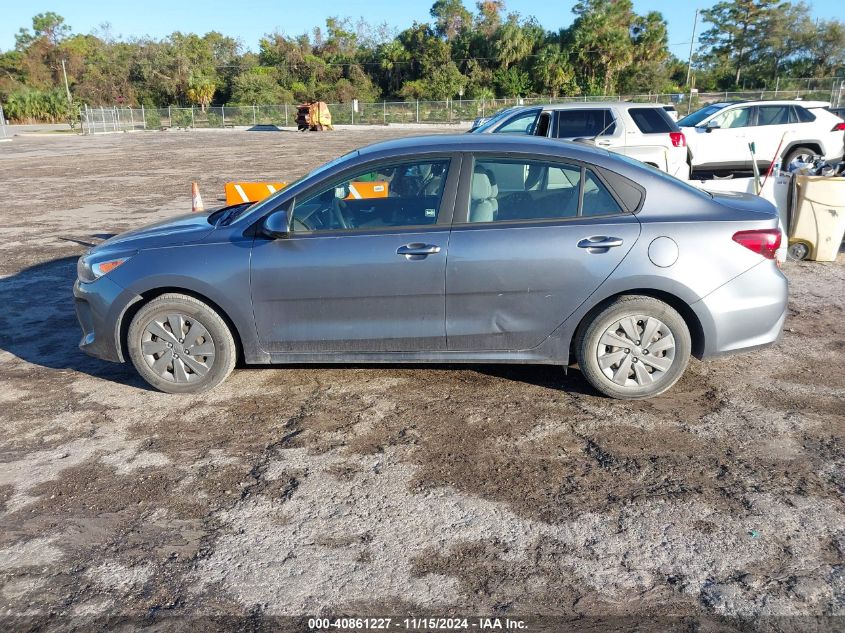 2020 Kia Rio S VIN: 3KPA24AD7LE330852 Lot: 40861227