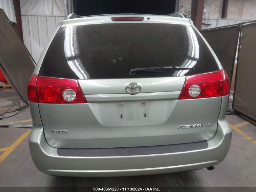 2007 Toyota Sienna Le VIN: 5TDZK23C87S059243 Lot: 40861228