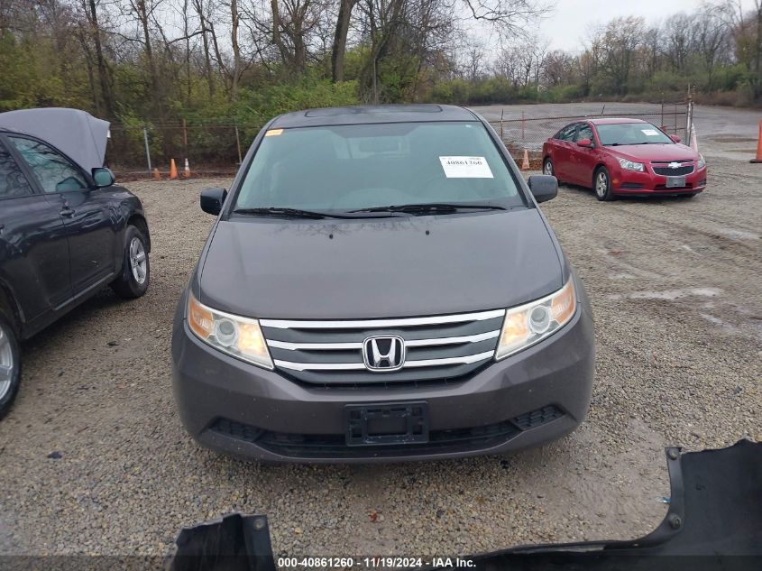 2013 Honda Odyssey Ex-L VIN: 5FNRL5H66DB014058 Lot: 40861260