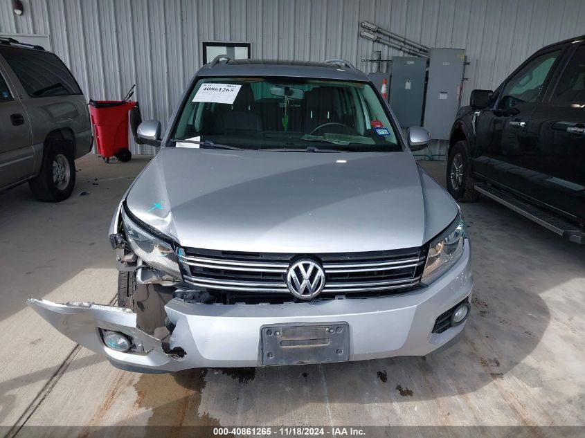 2015 Volkswagen Tiguan Se VIN: WVGAV7AX4FW607174 Lot: 40861265