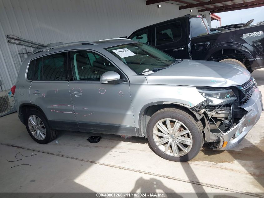 2015 VOLKSWAGEN TIGUAN SE - WVGAV7AX4FW607174