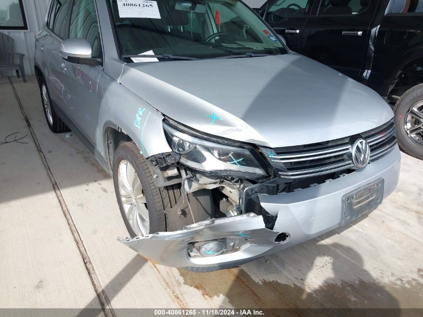 2015 VOLKSWAGEN TIGUAN SE - WVGAV7AX4FW607174