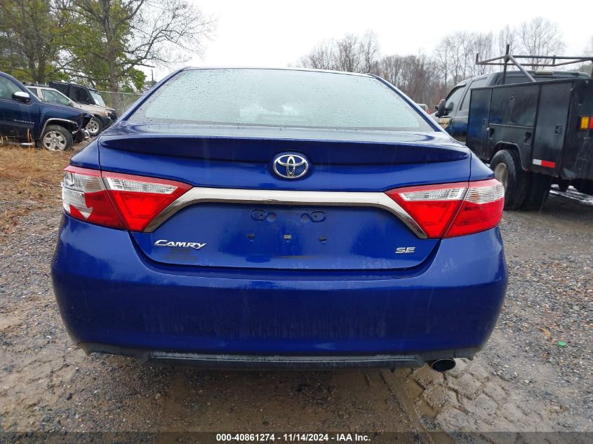 2015 Toyota Camry Se VIN: 4T1BF1FKXFU901055 Lot: 40861274