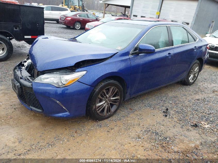 2015 Toyota Camry Se VIN: 4T1BF1FKXFU901055 Lot: 40861274