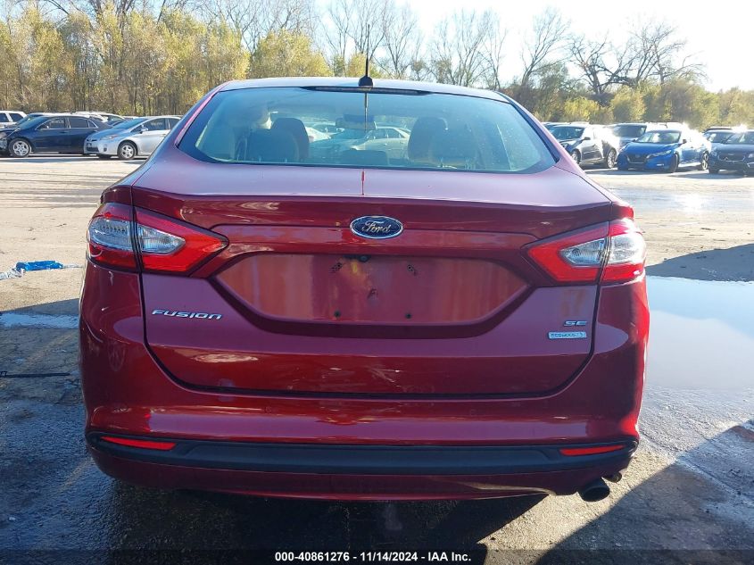 2016 FORD FUSION SE - 3FA6P0HD5GR339057