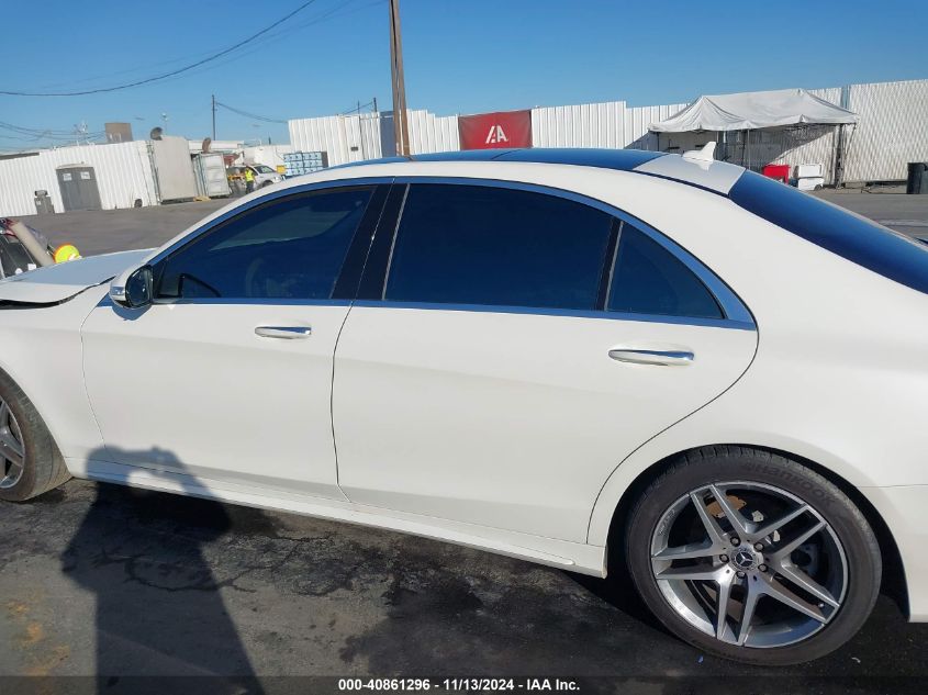 2017 Mercedes-Benz S 550 VIN: WDDUG8CB3HA326329 Lot: 40861296