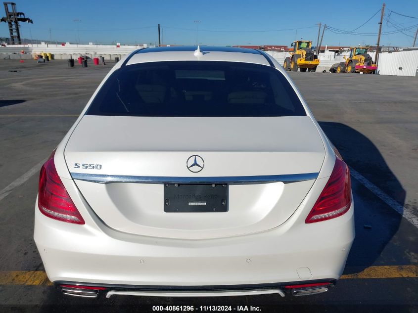 2017 Mercedes-Benz S 550 VIN: WDDUG8CB3HA326329 Lot: 40861296