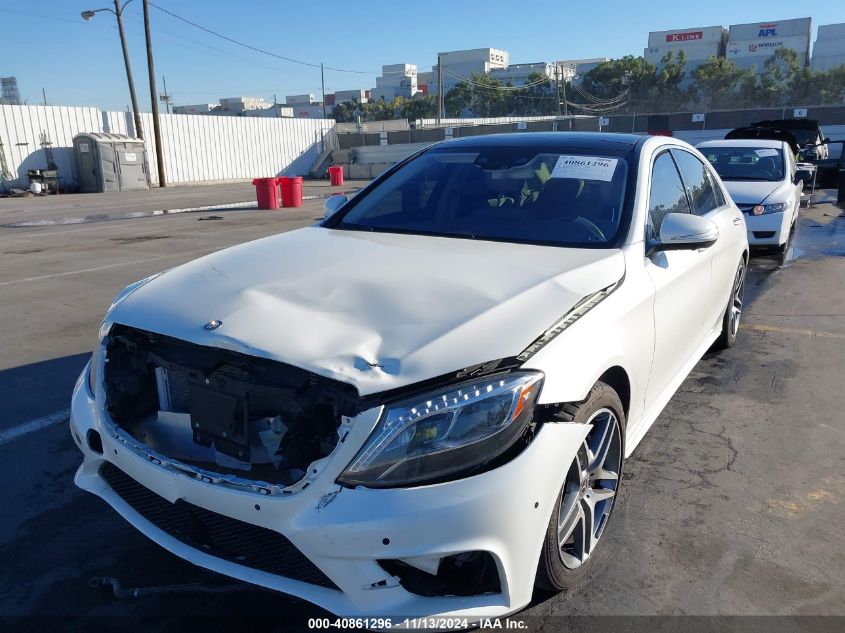 2017 Mercedes-Benz S 550 VIN: WDDUG8CB3HA326329 Lot: 40861296