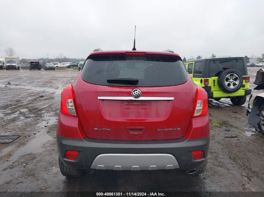 2014 Buick Encore Leather VIN: KL4CJCSB8EB648749 Lot: 40861301