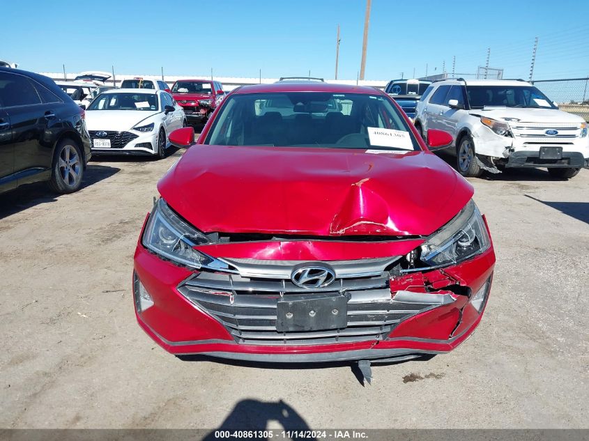 2020 Hyundai Elantra Sel VIN: 5NPD84LF2LH542421 Lot: 40861305