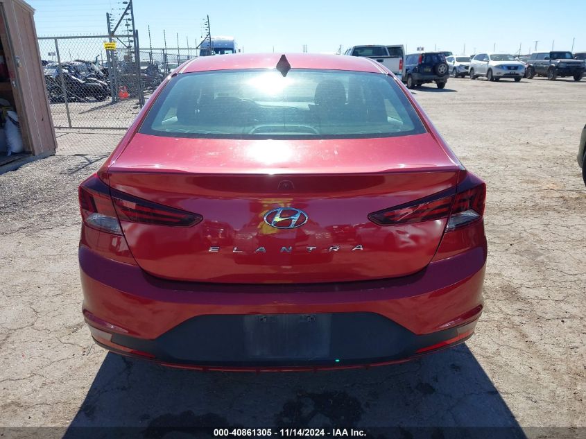 2020 Hyundai Elantra Sel VIN: 5NPD84LF2LH542421 Lot: 40861305