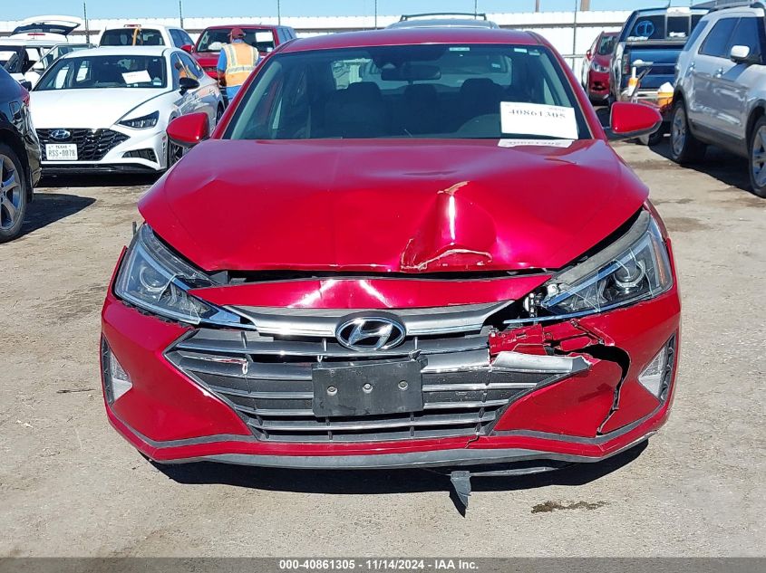 2020 Hyundai Elantra Sel VIN: 5NPD84LF2LH542421 Lot: 40861305