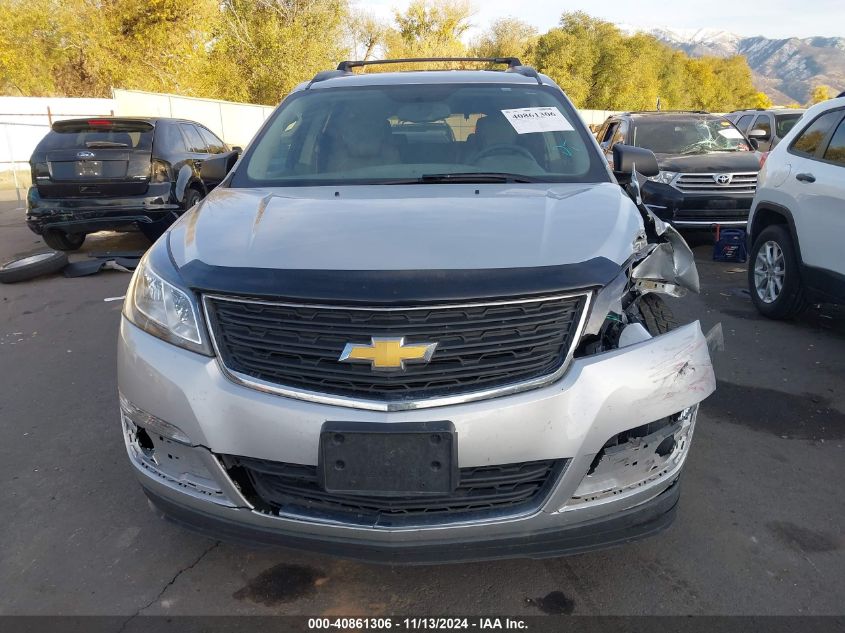 VIN 1GNKRFKD6HJ346407 2017 Chevrolet Traverse, LS no.12