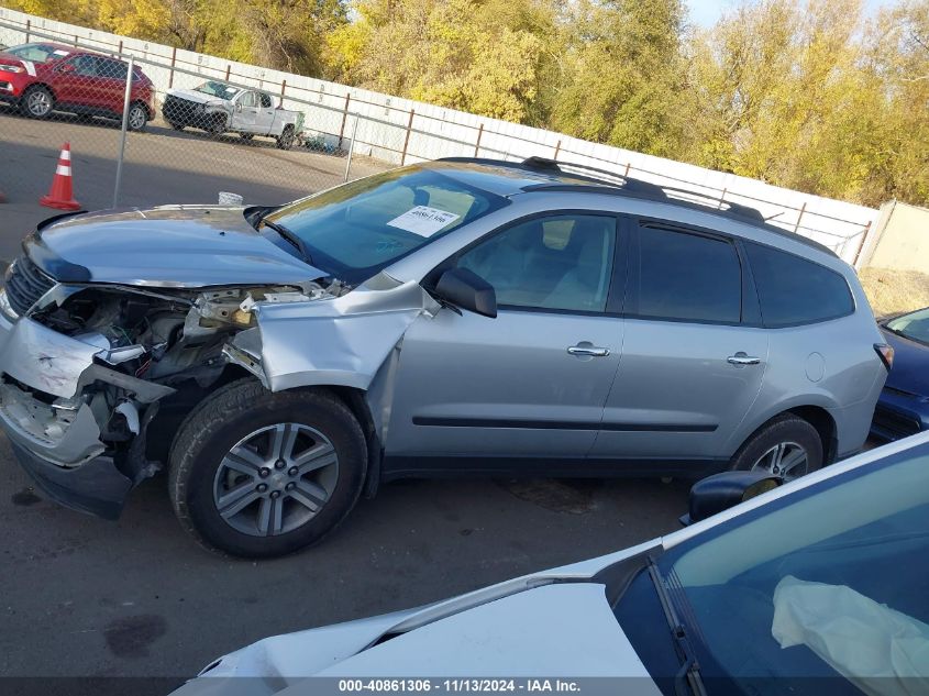 VIN 1GNKRFKD6HJ346407 2017 Chevrolet Traverse, LS no.14