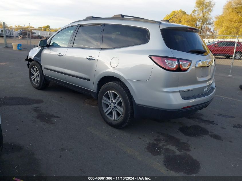 VIN 1GNKRFKD6HJ346407 2017 Chevrolet Traverse, LS no.3