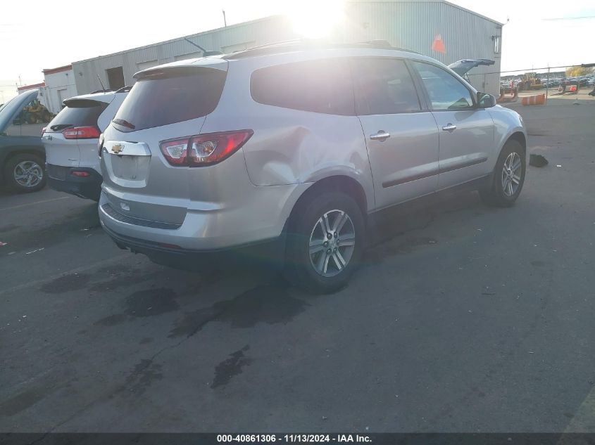 VIN 1GNKRFKD6HJ346407 2017 Chevrolet Traverse, LS no.4