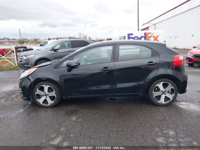 2016 Kia Rio Sx VIN: KNADN5A33G6678576 Lot: 40861307