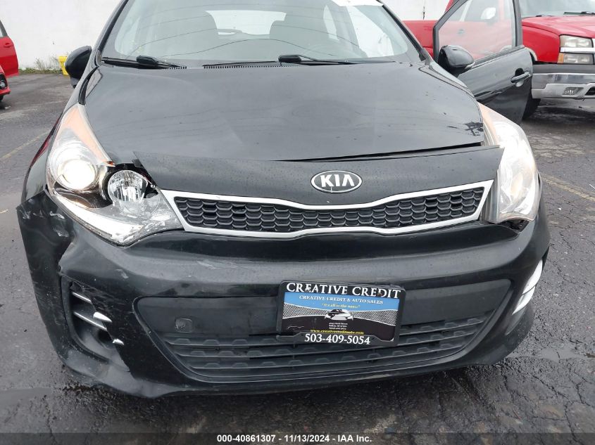 2016 Kia Rio Sx VIN: KNADN5A33G6678576 Lot: 40861307