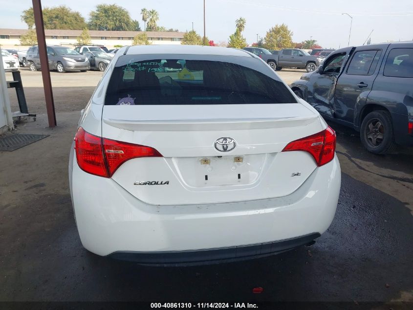 2018 Toyota Corolla Se VIN: 5YFBURHE3JP765096 Lot: 40861310