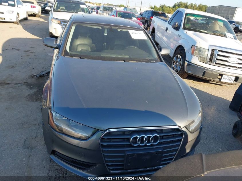 2014 Audi A4 2.0T Premium VIN: WAUAFAFL9EA043096 Lot: 40861323