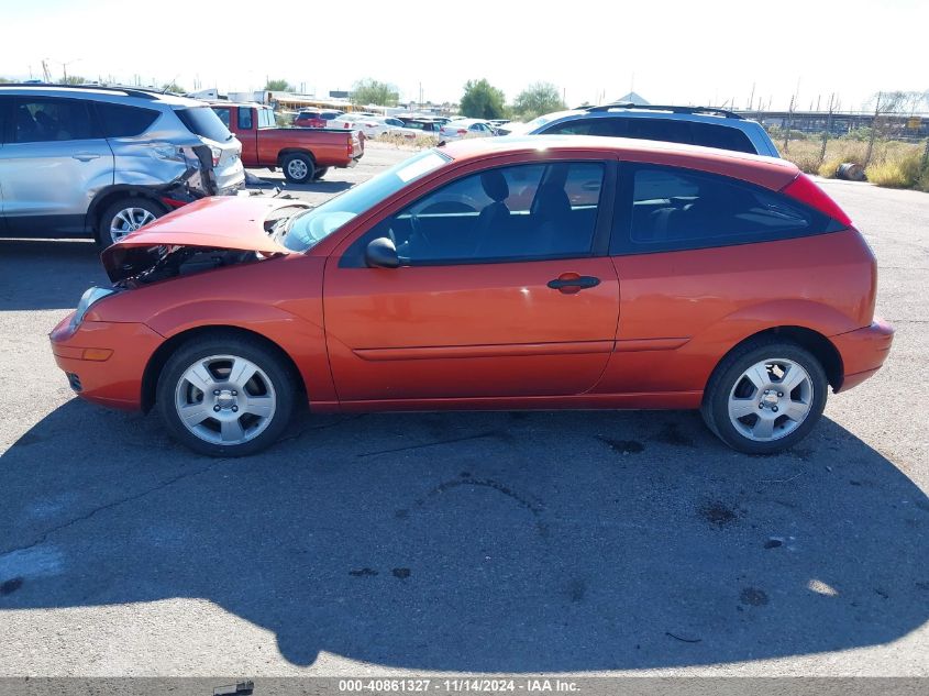 2005 Ford Focus Zx3 VIN: 3FAFP31N35R147413 Lot: 40861327