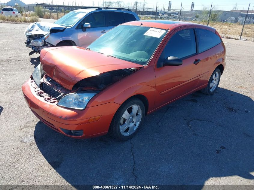 2005 Ford Focus Zx3 VIN: 3FAFP31N35R147413 Lot: 40861327