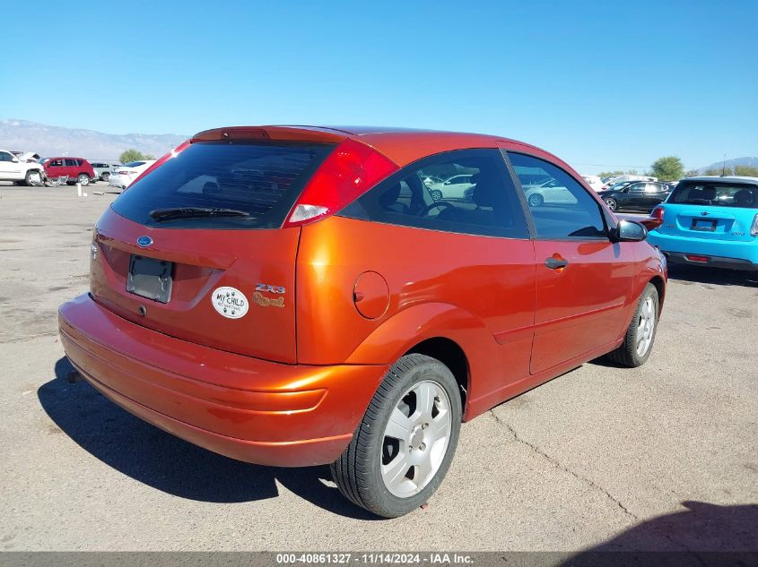 2005 Ford Focus Zx3 VIN: 3FAFP31N35R147413 Lot: 40861327