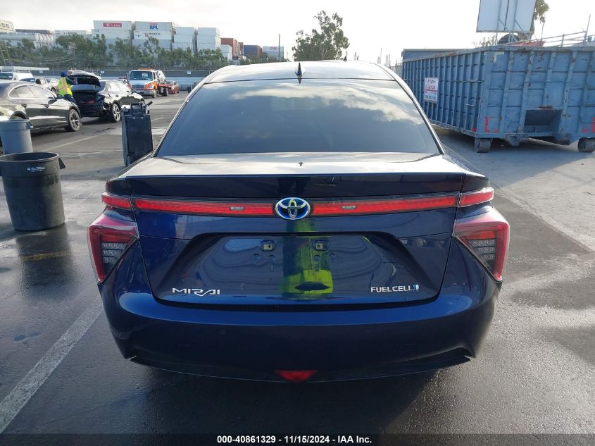 2019 Toyota Mirai VIN: JTDBVRBD9KA006603 Lot: 40861329