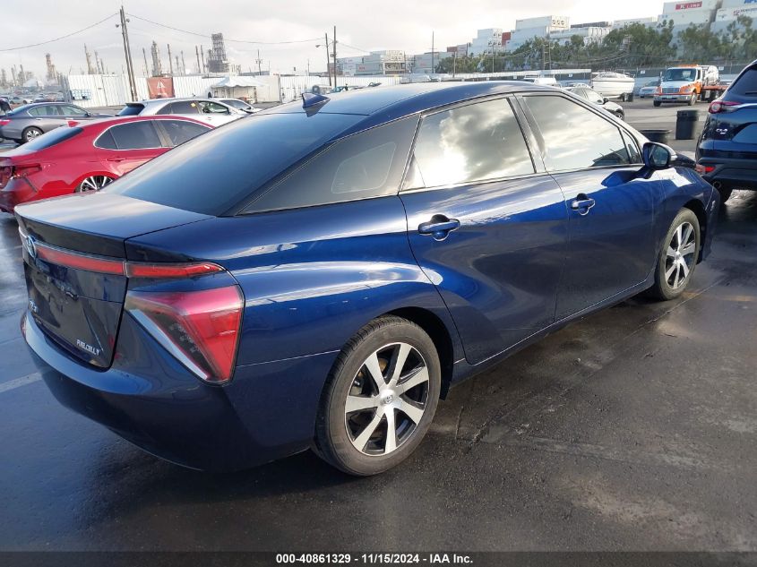 VIN JTDBVRBD9KA006603 2019 Toyota Mirai no.4